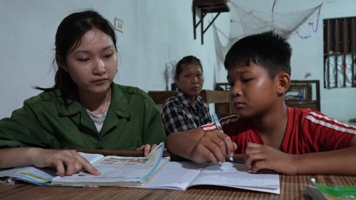 Chị Luyến không dám mơ điều gì lớn lao, chỉ mong đủ sức khỏe để được nhìn hai con khôn lớn.