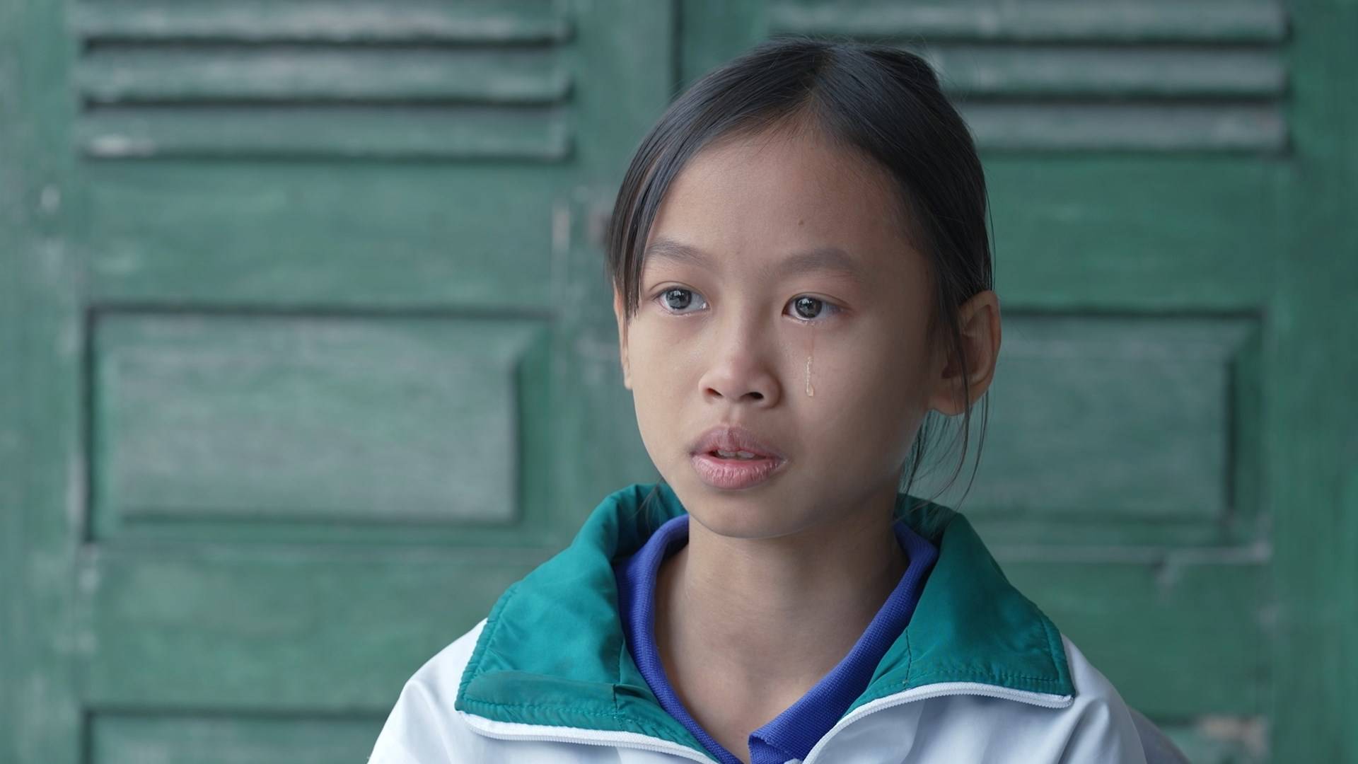 Mái ấm Gia Đình Việt tập có bé Nguyễn Hải Yến mồ côi cha